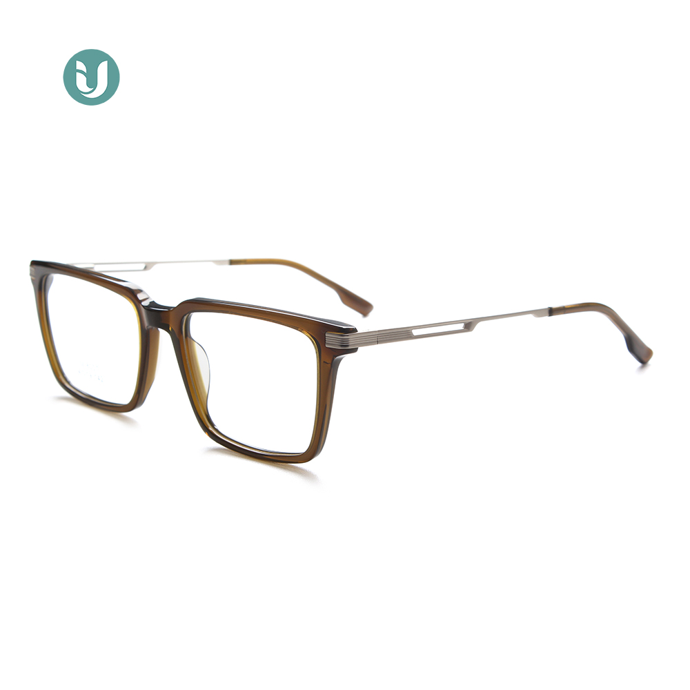 Rectangular Acetate Eyeglass Frames LM8007