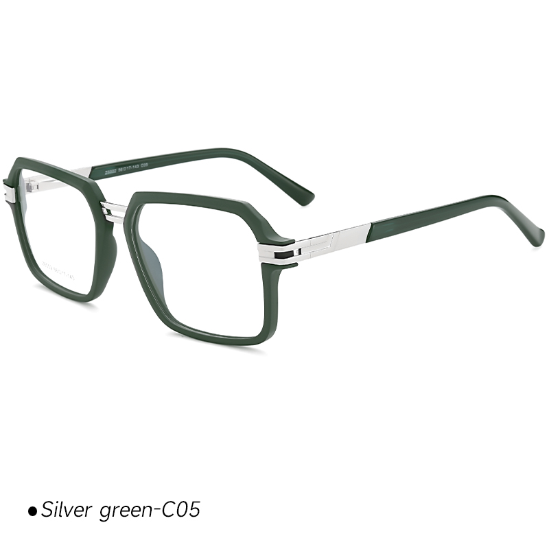 Square Aviator Eyeglasses Glasses