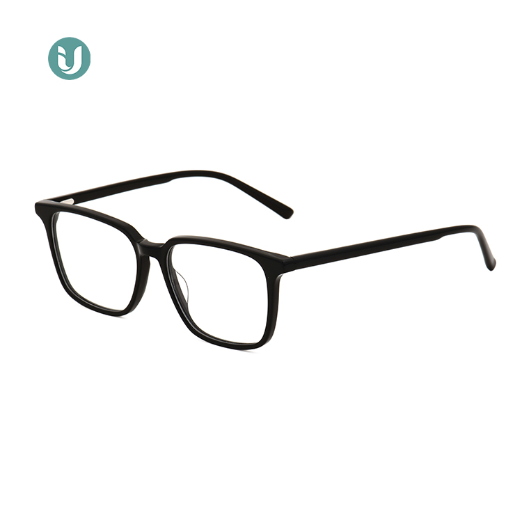Black Square Clear Glasses Frames