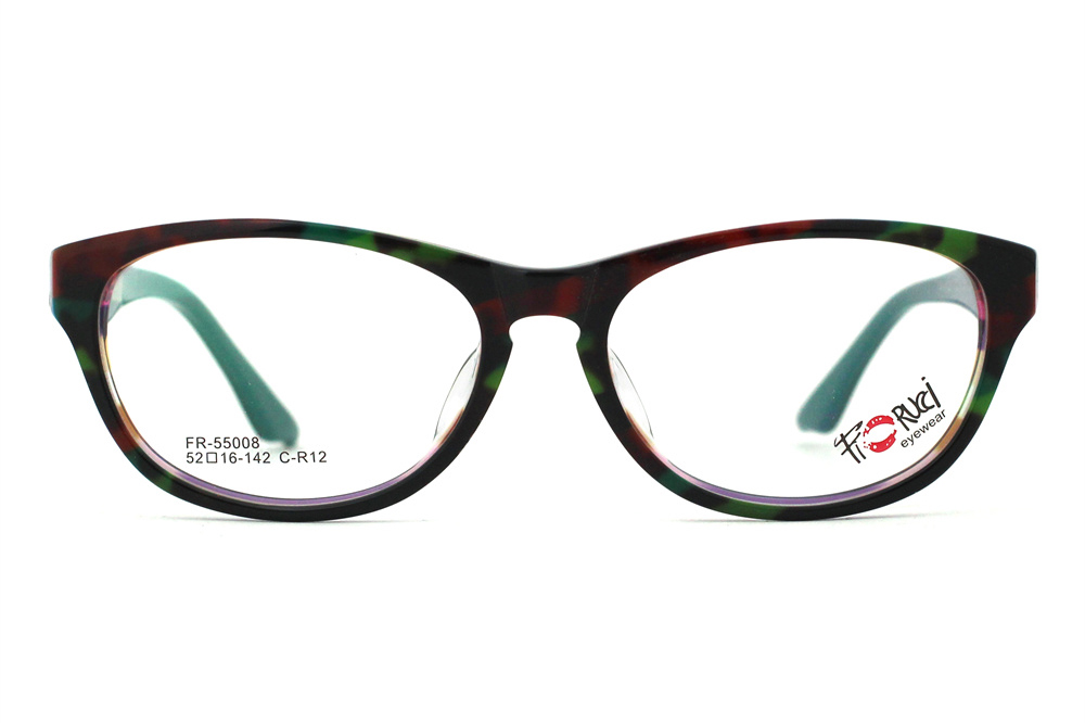 Multi Colored Acetato Eyeglass Frames 55008