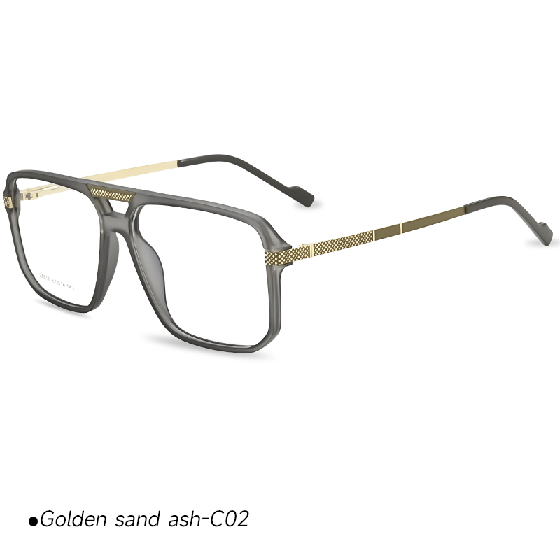 Aviator Style Square Spectacle Frames