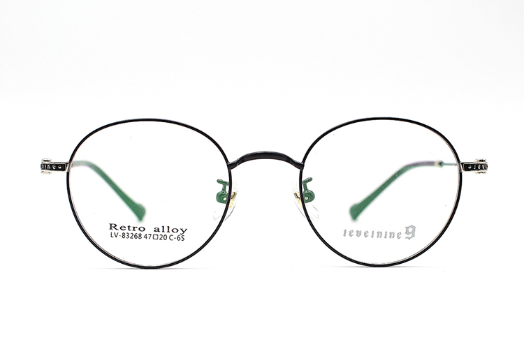 Round Thin Metal Frame Glasses