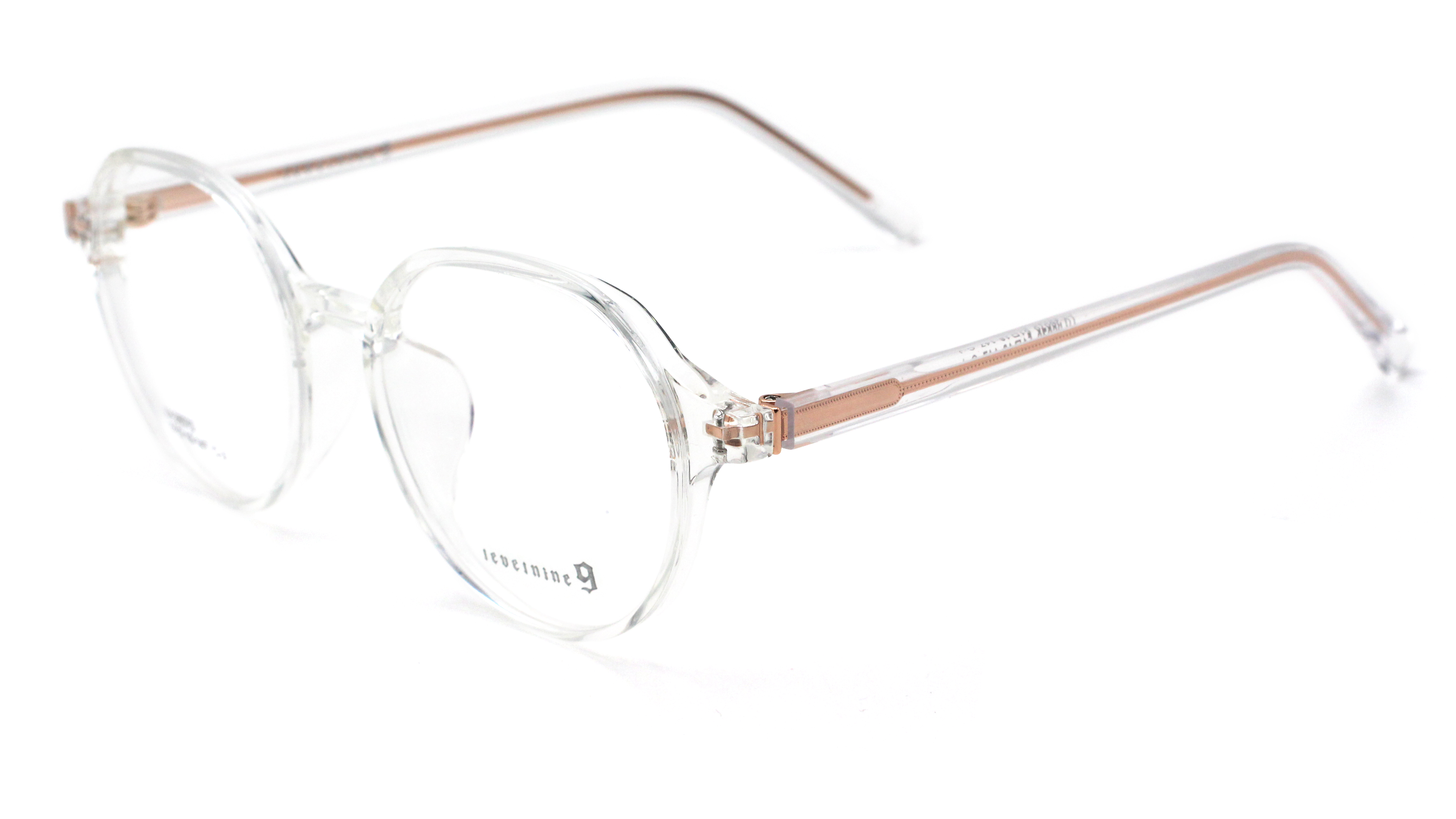 Plain Black Plastic Frame Glasses